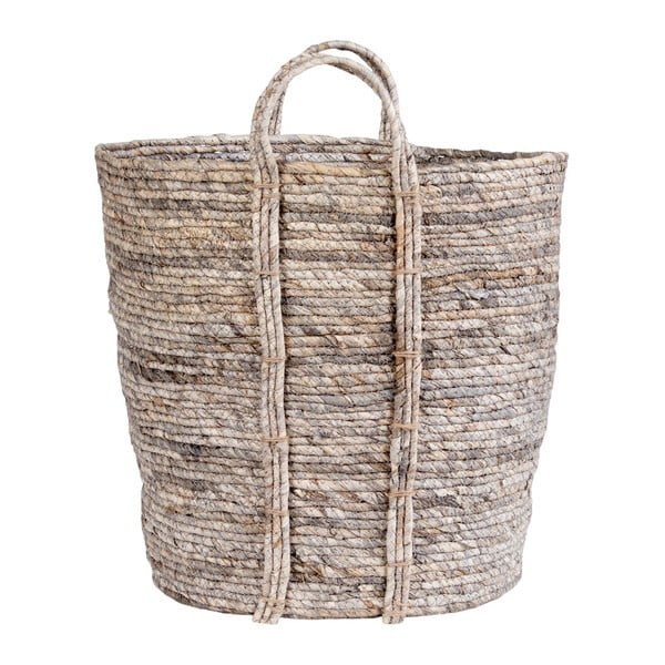 Cestino grigio in foglie di mais Udine - House Nordic-image-3