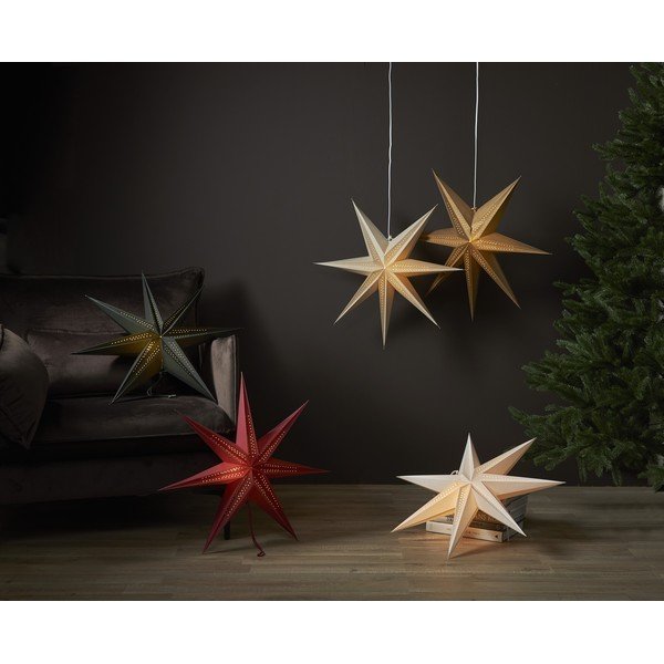 Decorazione luminosa natalizia di colore oro ø 60 cm Point - Star Trading-image-1
