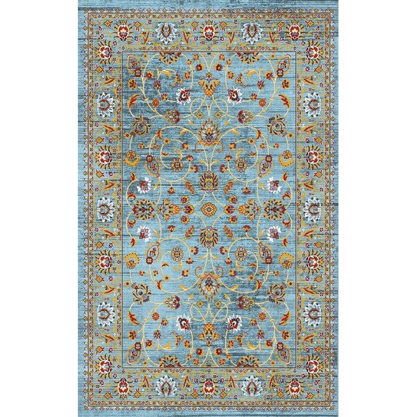 Passatoia turchese lavabile 80x200 cm Quoise – Vitaus