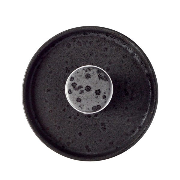 Portarotolo da cucina verticale nero in gres ø 13 cm Gastro  – Bitz-image-1