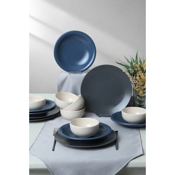 Set da pranzo in ceramica 18 pz – Hermia-image-2