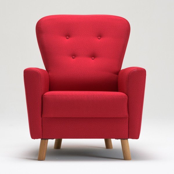 Poltrona rossa Unique - Balcab Home
