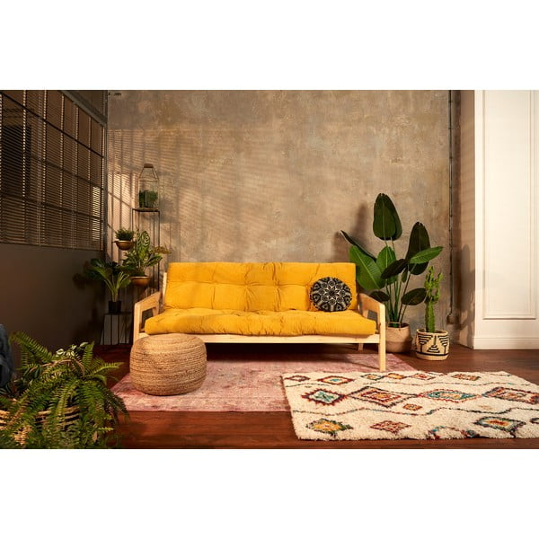 Divano variabile in velluto a coste Miele Grab Raw - Karup Design-image-1