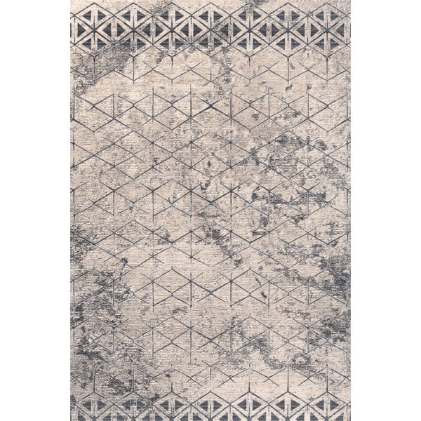 Tappeto grigio-beige in lana 160x240 cm Bateja - Agnella