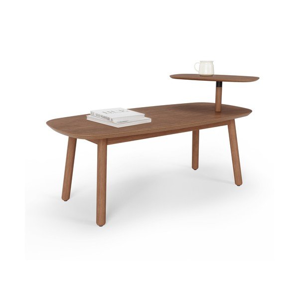 Tavolino in faggio marrone 56x120 cm Swivo - Umbra-image-4