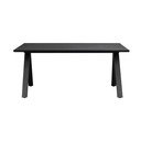 Tavolo da pranzo pieghevole con piano in rovere 170x100 cm Carradale - Rowico