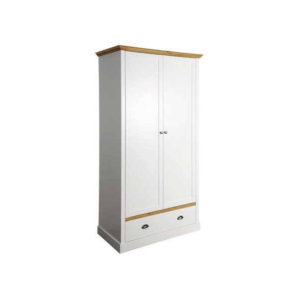 Armadio bianco e crema , 192 x 104 cm Sandringham - Steens-image-1