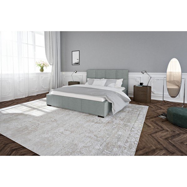 Letto matrimoniale grigio con griglia e contenitore , 180 x 200 cm Fascination - Guy Laroche Home-image-4