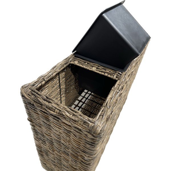 Fioriera in metallo (altezza 60 cm) Melissa - Garden Pleasure-image-2