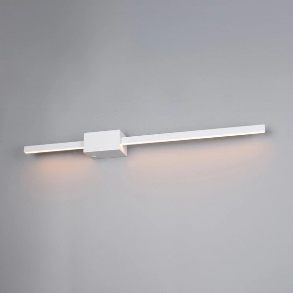 Lampada da parete LED bianco opaco con intensità regolabile Cassino – Trio-image-1