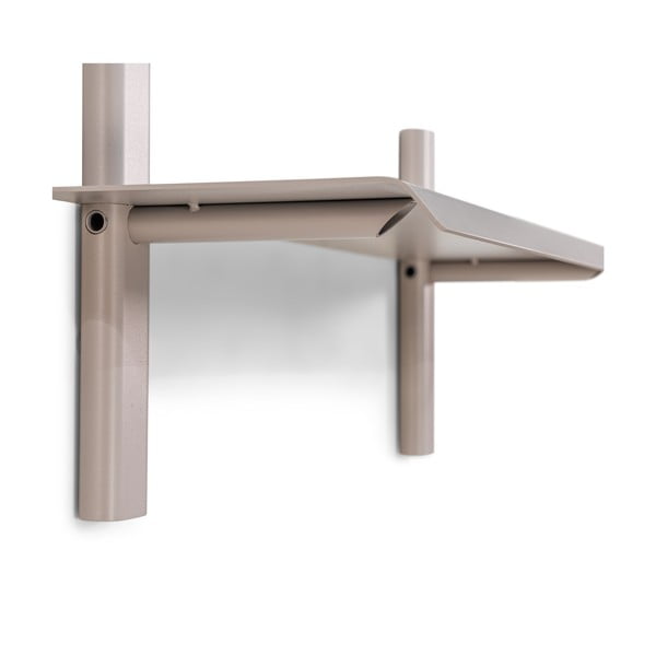 Mensola grigio tortora in metallo 60 cm Hola – Spinder Design-image-3