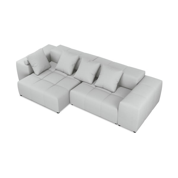 Divano angolare grigio (variabile) Rome - Cosmopolitan Design-image-3