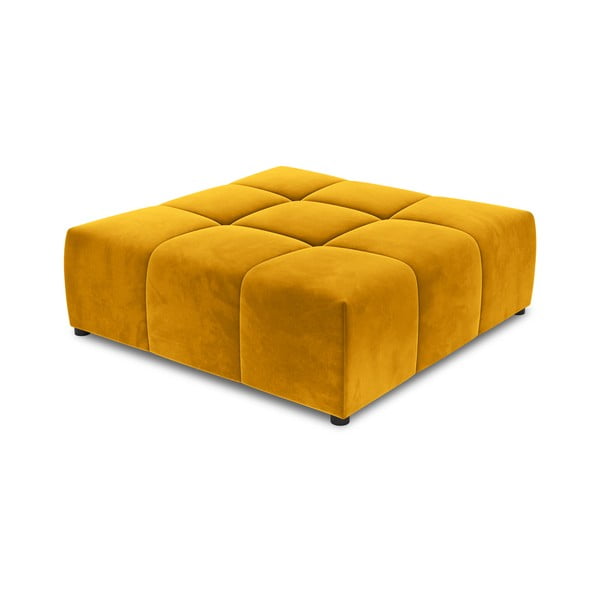 Modulo divano in velluto giallo Rome Velvet - Cosmopolitan Design