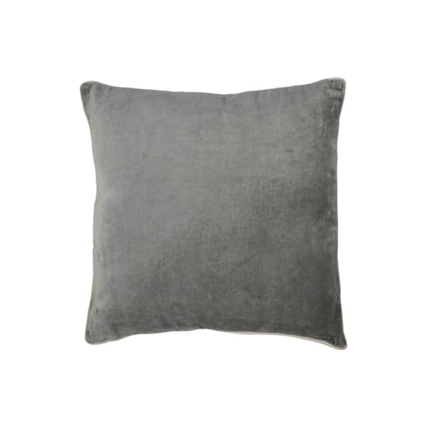 Cuscino in cotone grigio scuro Colorful Living Mira, 45 x 45 cm - HSM collection