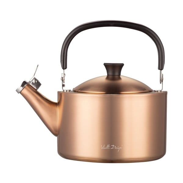 Bollitore color rame in acciaio inox 1,5 l Diamante – Vialli Design