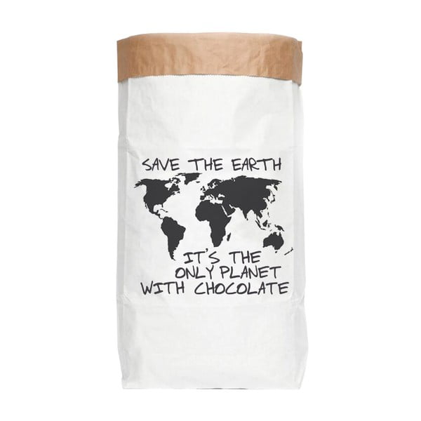 Sacchetto di carta riciclata Cioccolato Save the Earth - Really Nice Things