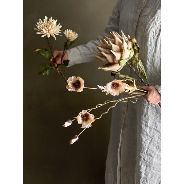 Fiore artificiale (altezza totale 104 cm) Poppy – Bloomingville-image-3