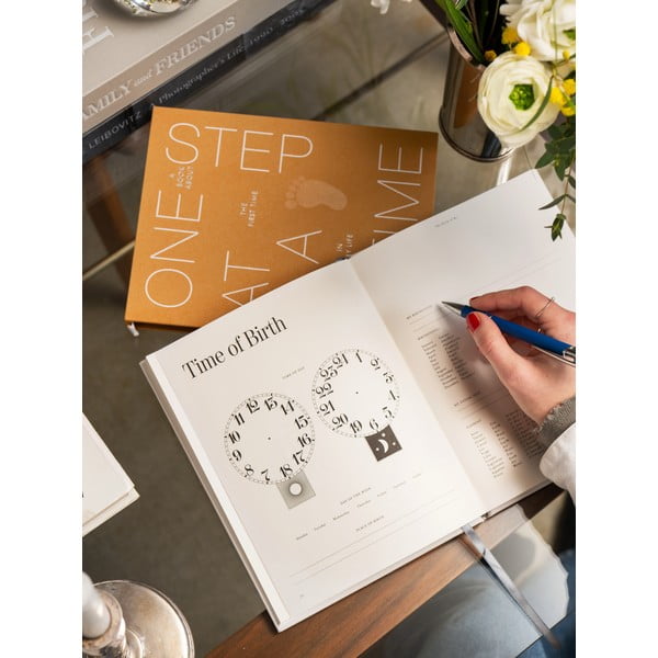 Diario del bebè 64 pag. One Step at a Time: A Book About the First Time in My Life – Printworks-image-1