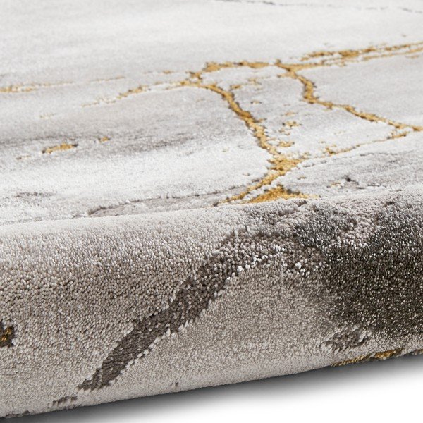 Tappeto grigio/oro 220x160 cm Craft - Think Rugs-image-2