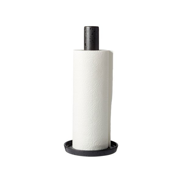 Portarotolo da cucina verticale nero in gres ø 13 cm Gastro  – Bitz-image-3
