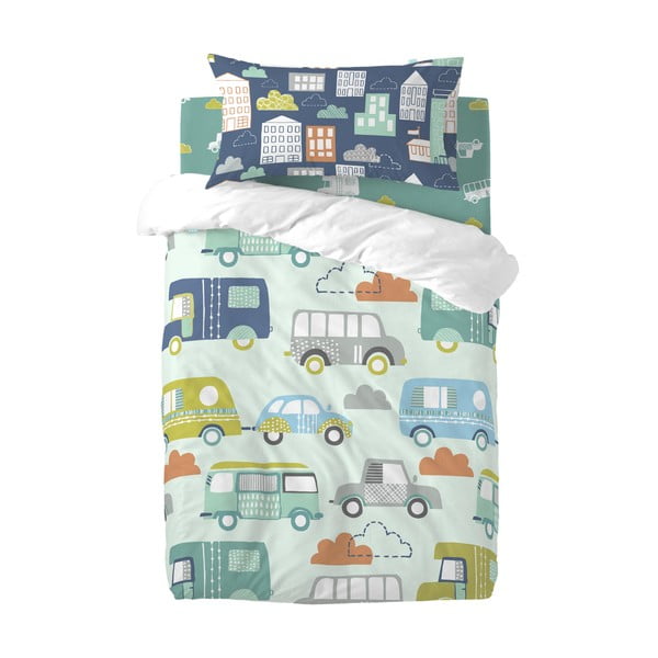 Lenzuolo di cotone per bambini, 70 x 140 cm Holidays - Moshi Moshi-image-2