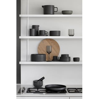 Set di 2 tazze da caffè in ceramica bianca con piattini , 170 ml Pilar - Blomus