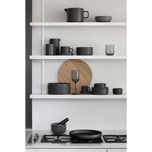 Piatto profondo in ceramica beige Pilar - Blomus-image-3