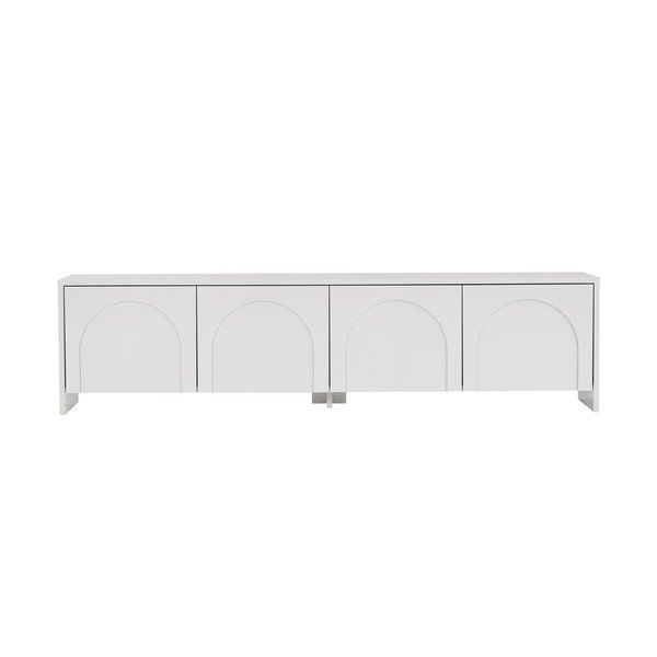 Mobile TV bianco 180x45x32 cm Aurelia – Kalune Design-image-3