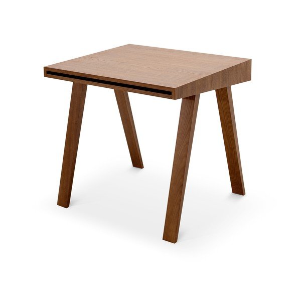 Tavolo marrone con gambe in frassino , 80 x 70 cm 4.9 - EMKO-image-3