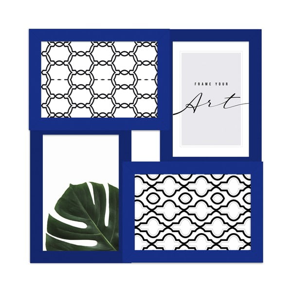 Cornice blu scuro da appendere 27x27 cm – knor