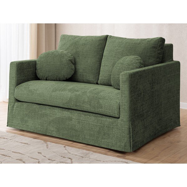Divano verde 140 cm Paphos – Ropez-image-4