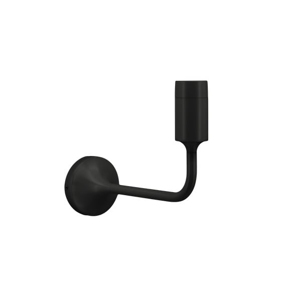 Lampada da parete nera in metallo senza paralume Santé – UMAGE