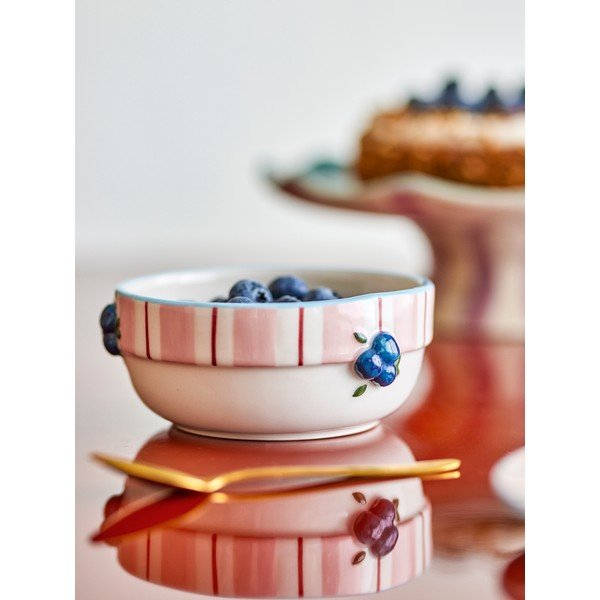 Ciotoline in set per zuppe e minestre rosa/color crema in ceramica 4 pz 295 ml Carry – Bloomingville-image-1