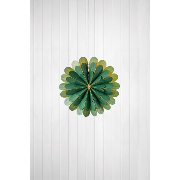 Decorazione luminosa verde con motivo natalizio ø 45 cm Marigold - Markslöjd-image-2