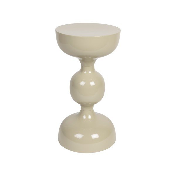 Tavolino rotondo in metallo ø 31 cm Lars – White Label