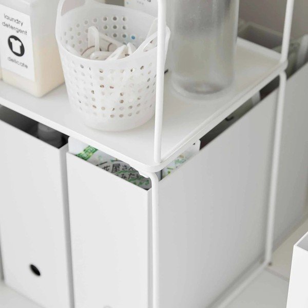 Ripiano aggiuntivo bianco in metallo 41x28 cm Tower – YAMAZAKI-image-1