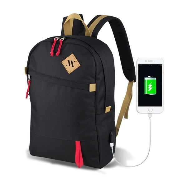 Zaino nero con porta USB My Valice FREEDOM Smart Bag - Myvalice