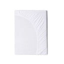 Lenzuolo elastico Baby in cotone bianco, 70 x 140/150 cm - Good Morning