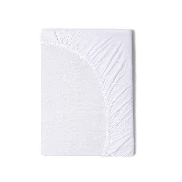 Lenzuolo elastico Baby in cotone bianco, 70 x 140/150 cm - Good Morning