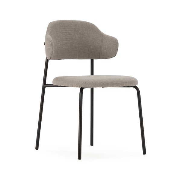 Sedie da pranzo in set grigio chiaro 4 pz Adriel – Marckeric