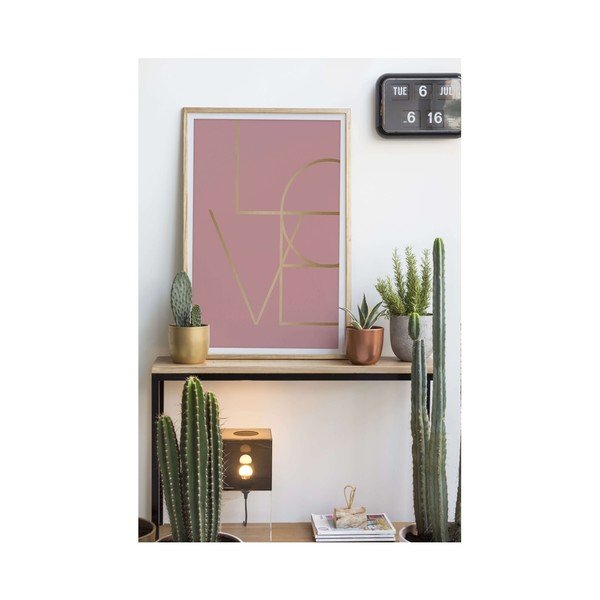 Immagine in cornice , 40 x 60 cm Golden Love - Velvet Atelier-image-1