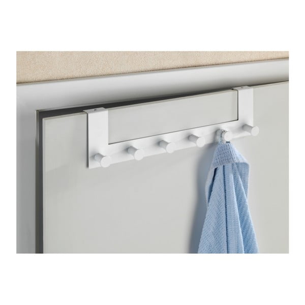 Appendiabiti in metallo bianco 39 cm Celano - Wenko-image-3