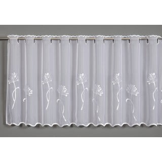 Tenda sottile bianca in voile 140x48 cm Dandelion – Sehlbach