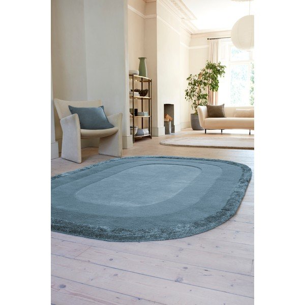 Tappeto blu tessuto a mano con lana 200x290 cm Halo - Asiatic Carpets-image-2