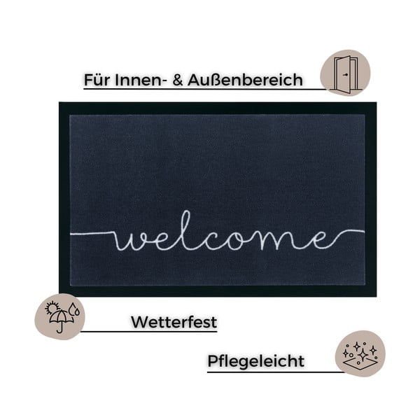 Zerbino 45x75 cm Cozy Welcome – Hanse Home-image-2
