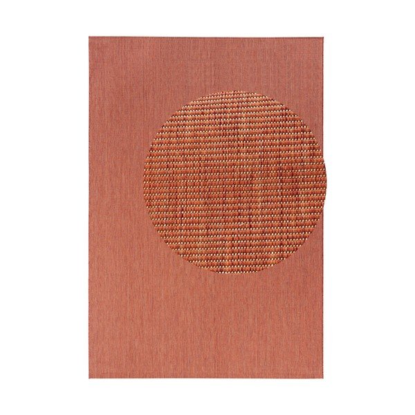 Tappeto in colore terracotta adatto per esterni Match, 200 x 290 cm - Bougari