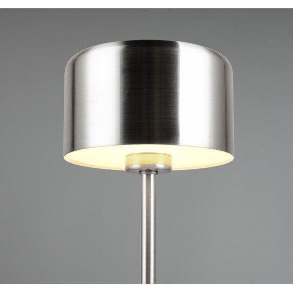 Lampada da tavolo LED dimmerabile in argento (altezza 30 cm) Jeff - Reality-image-1