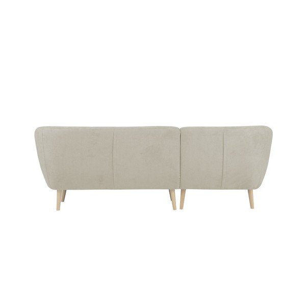 Divano beige con lettino laterale sinistro Sicile - Mazzini Sofas-image-2