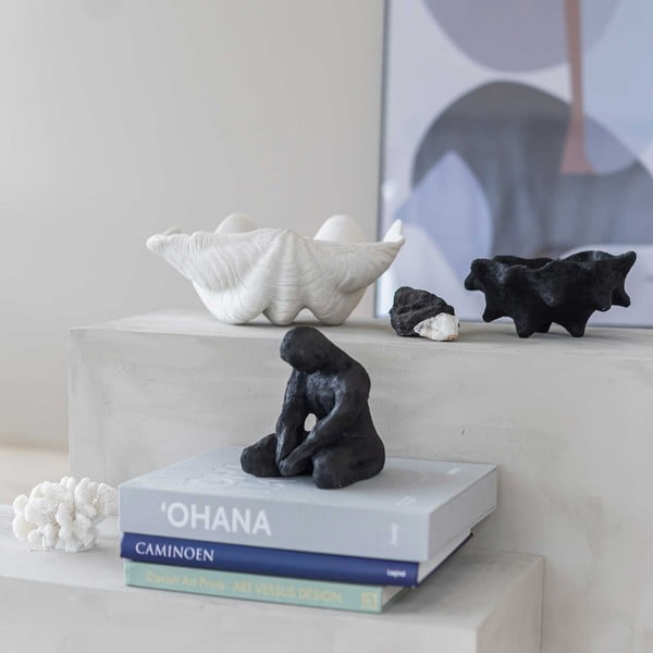 Statua in poliresina (altezza 15 cm) Meditating Man - Mette Ditmer Denmark-image-1