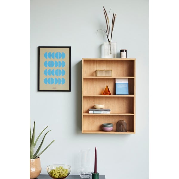 Scaffale in rovere Cubbie - Hübsch-image-1